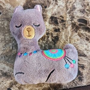10/$10 Small Purple Llama Plush Dog Toy Squeaker